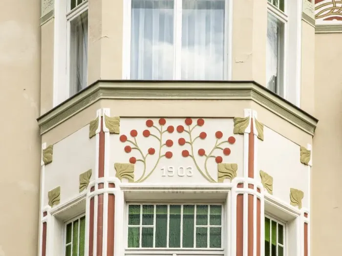 Framed Print : Jugenstil house, Cranachstrasse 12, Weimar, Germany, (1905), 2018. Artist: Alan John Ainsworth Framed Print : Jugenstil house, Cranachstrasse 12, Weimar, Germany, (1905), 2018. Artist: Alan John Ainsworth