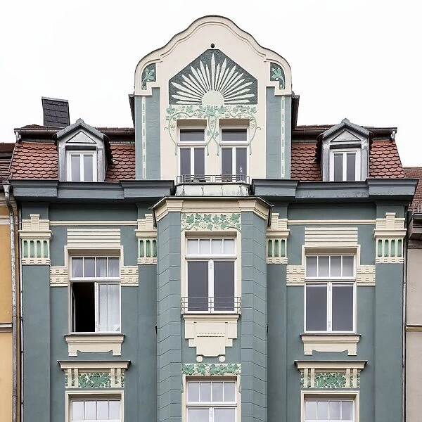 Jugenstil House, Graben 32, Weimar, Germany, (1904), 2018. Artist: Alan John Ainsworth