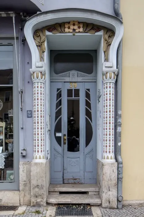 Framed Print : Jugenstil House, Graben 39, Weimar, Germany, (1904), 2018. Artist: Alan John Ainsworth Framed Print : Jugenstil House, Graben 39, Weimar, Germany, (1904), 2018. Artist: Alan John Ainsworth