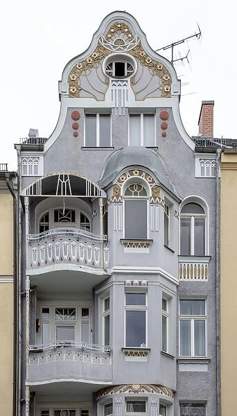 Jugenstil House, Graben 39, Weimar, Germany, (1904), 2018. Artist: Alan John Ainsworth