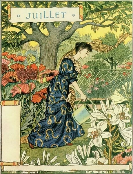 Juillet, 1896. Creator: Eugene Samuel Grasset