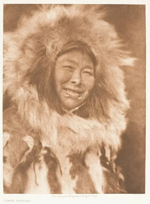 Framed Print : Jukok, Nunivak, 1928. Creator: Edward Sheriff Curtis Framed Print : Jukok, Nunivak, 1928. Creator: Edward Sheriff Curtis