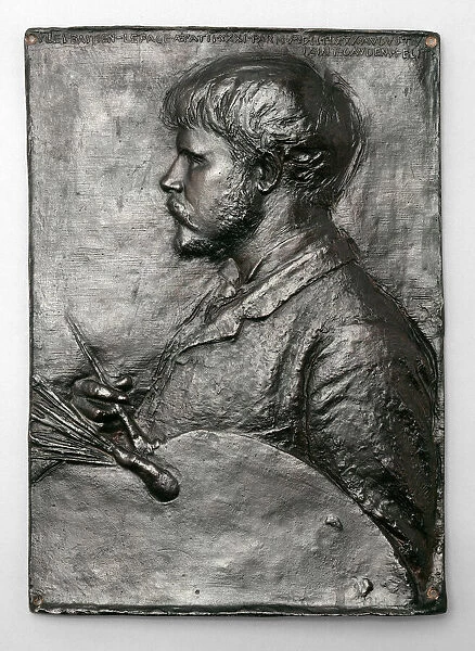 Jules Bastien-Lepage, Modeled 1880, cast in copper and bronze 1881