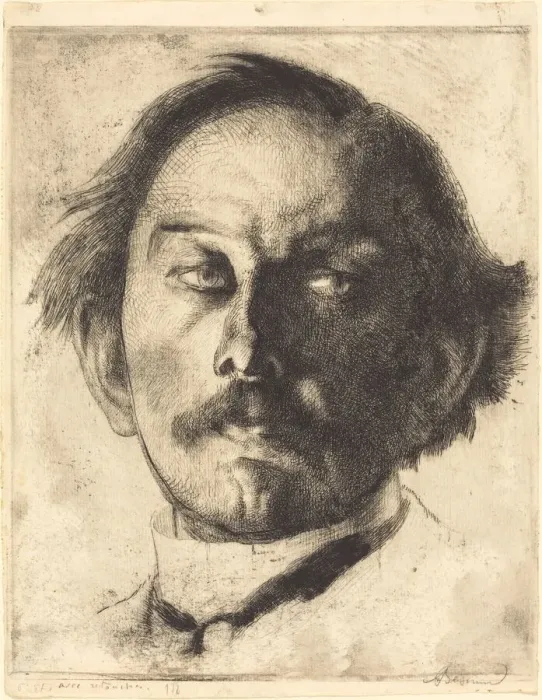 Framed Print : Jules Destree, 1917. Creator: Paul Albert Besnard Framed Print : Jules Destree, 1917. Creator: Paul Albert Besnard
