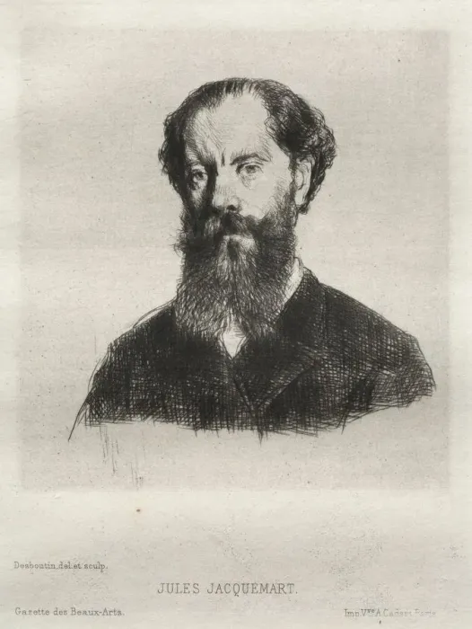 Framed Print : Jules Jacquemart, 1876. Creator: Marcellin Gilbert Desboutin (French, 1823-1902) Framed Print : Jules Jacquemart, 1876. Creator: Marcellin Gilbert Desboutin (French, 1823-1902)