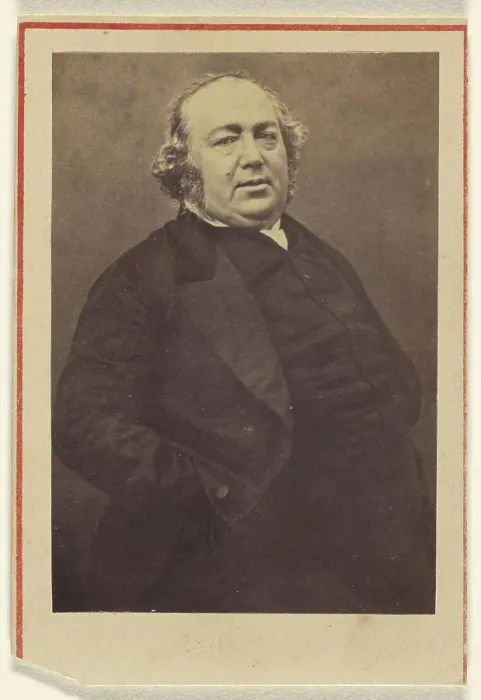 Framed Print : Jules Janin, 1861-1869. Creator: Nadar Framed Print : Jules Janin, 1861-1869. Creator: Nadar