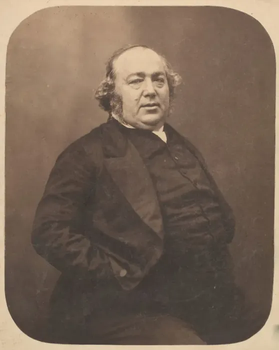 Framed Print : Jules Janin, ca. 1856. Creator: Nadar Framed Print : Jules Janin, ca. 1856. Creator: Nadar
