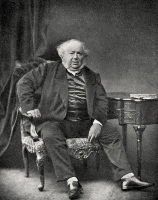 Framed Print : Jules Janin, French author and critic, 1870
