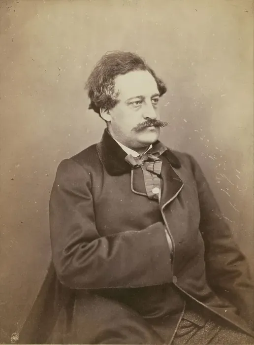 Framed Print : Jules Noriac, homme de lettres, negative 1860-1861; print 1870-1879. Creator: Nadar Framed Print : Jules Noriac, homme de lettres, negative 1860-1861; print 1870-1879. Creator: Nadar