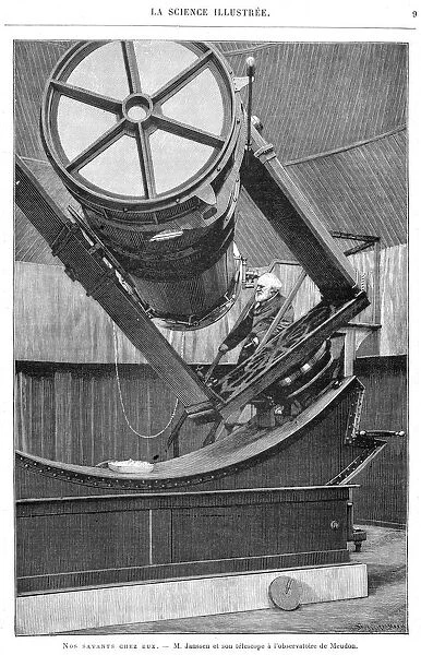 Jules Pierre Cesar Janssen, French astronomer, 1893