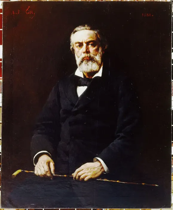 Framed Print : Jules Vallès (1832-1885), writer and journalist, 1881. Creator: Andre Gill Framed Print : Jules Vallès (1832-1885), writer and journalist, 1881. Creator: Andre Gill