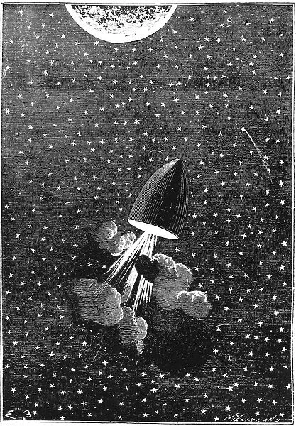 Jules Verne (1828-1905), Autour de la Lune, 1865