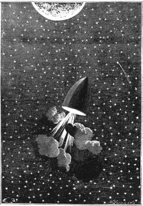 Framed Print : Jules Verne (1828-1905), Autour de la Lune, 1865 Framed Print : Jules Verne (1828-1905), Autour de la Lune, 1865