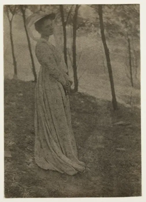 Framed Print : Julia Hall McCune, c. 1897. Creator: Clarence H. White (American, 1871-1925) Framed Print : Julia Hall McCune, c. 1897. Creator: Clarence H. White (American, 1871-1925)
