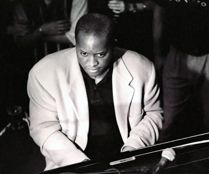 Framed Print : Julian Joseph, Jazz Cafe, London, 1993. Artist: Brian O Connor Framed Print : Julian Joseph, Jazz Cafe, London, 1993. Artist: Brian O Connor