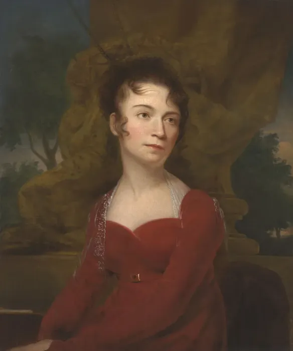 Framed Print : Juliana Westray Wood, c. 1811. Creator: Rembrandt Peale Framed Print : Juliana Westray Wood, c. 1811. Creator: Rembrandt Peale