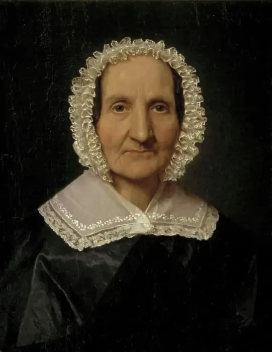 Framed Print : Juliane Dorothea Kobke, née Ratz, the Artist's Mother-in-Law, 1843-1846. Creator: Christen Kobke Framed Print : Juliane Dorothea Kobke, née Ratz, the Artist's Mother-in-Law, 1843-1846. Creator: Christen Kobke