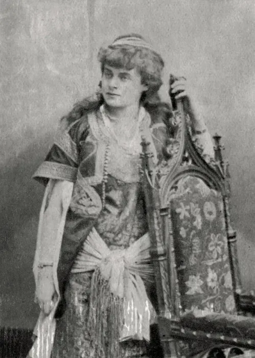 Framed Print : Julie Feyghine, French actress, 1881 Framed Print : Julie Feyghine, French actress, 1881