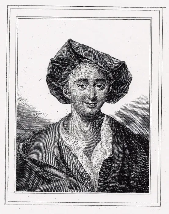 Framed Print : Julien Offray de La Mettrie (1709-1751). Artist: Schmidt, Georg Freidrich (1712-1775) Framed Print : Julien Offray de La Mettrie (1709-1751). Artist: Schmidt, Georg Freidrich (1712-1775)