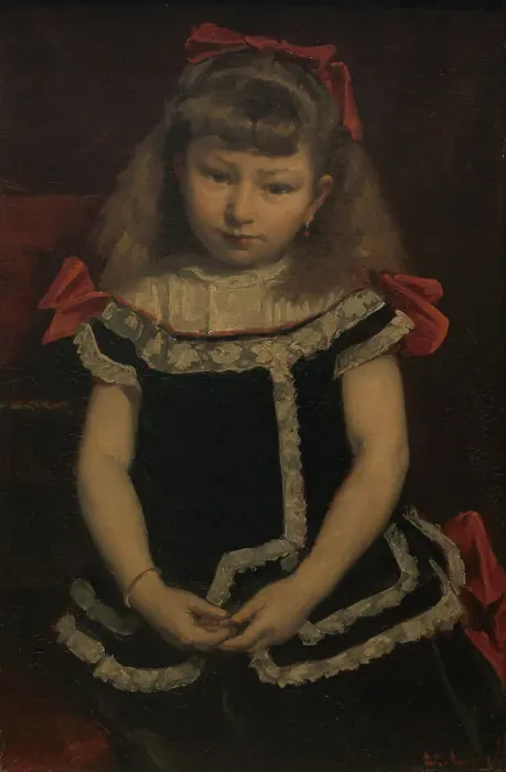 Framed Print : Juliette Quenel, c1870s. Creator: Edouard Agneessens Framed Print : Juliette Quenel, c1870s. Creator: Edouard Agneessens
