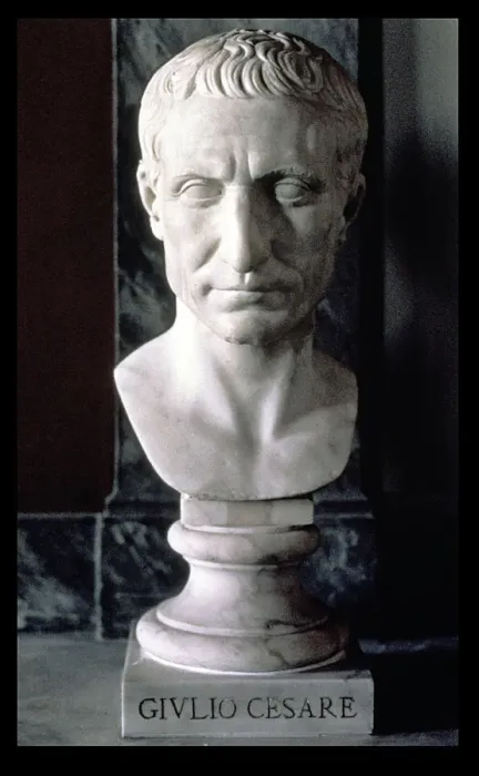 Framed Print : Julius Caesar, Gaius (101-44 a. C. ), Roman general and Emperor, bust in marble Framed Print : Julius Caesar, Gaius (101-44 a. C. ), Roman general and Emperor, bust in marble