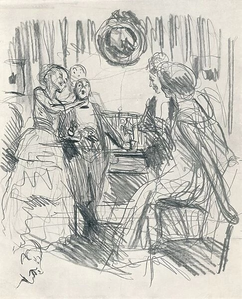 July 1915 - Stage One, c1920. Artist: Frederick Henry Townsend