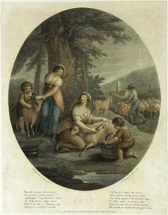 Framed Print : July, July 10, 1789. Creator: Francesco Bartolozzi Framed Print : July, July 10, 1789. Creator: Francesco Bartolozzi