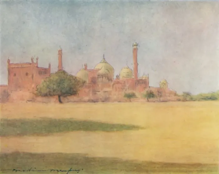 Framed Print : The Jumna Masjid, 1905. Artist: Mortimer Luddington Menpes Framed Print : The Jumna Masjid, 1905. Artist: Mortimer Luddington Menpes