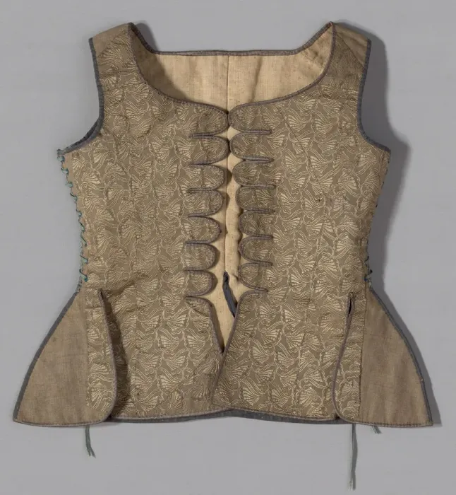 Framed Print : Jumps (Womans Waistcoat), France, Mid-18th century. Creator: Unknown Framed Print : Jumps (Womans Waistcoat), France, Mid-18th century. Creator: Unknown