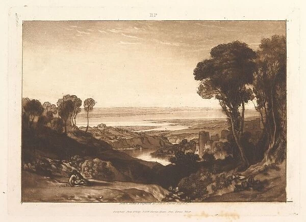 Junction of Severn and Wye (Liber Studiorum, part VI, plate 28), June 1811