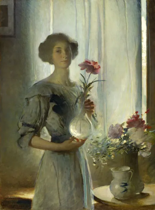 Framed Print : June, ca. 1911. Creator: John White Alexander Framed Print : June, ca. 1911. Creator: John White Alexander
