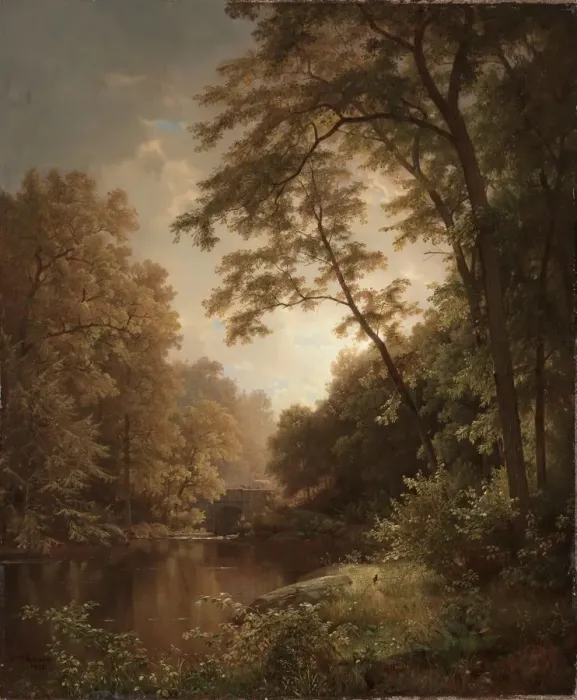 Framed Print : June Day, 1870. Creator: William Trost Richards (American, 1833-1905) Framed Print : June Day, 1870. Creator: William Trost Richards (American, 1833-1905)