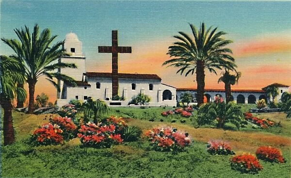Junipero Serra Museum, Old Town. San Diego, California, c1941