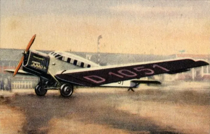 Framed Print : Junkers G 24 Diesel passenger plane, 1920s, (1932). Creator: Unknown Framed Print : Junkers G 24 Diesel passenger plane, 1920s, (1932). Creator: Unknown