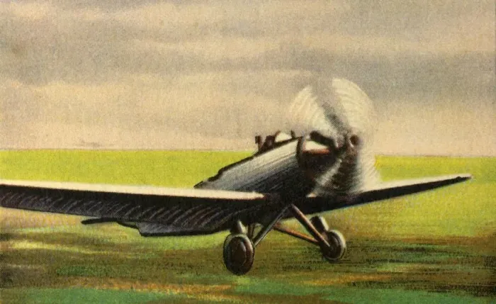 Framed Print : Junkers L 50 Junior plane, 1932. Creator: Unknown Framed Print : Junkers L 50 Junior plane, 1932. Creator: Unknown