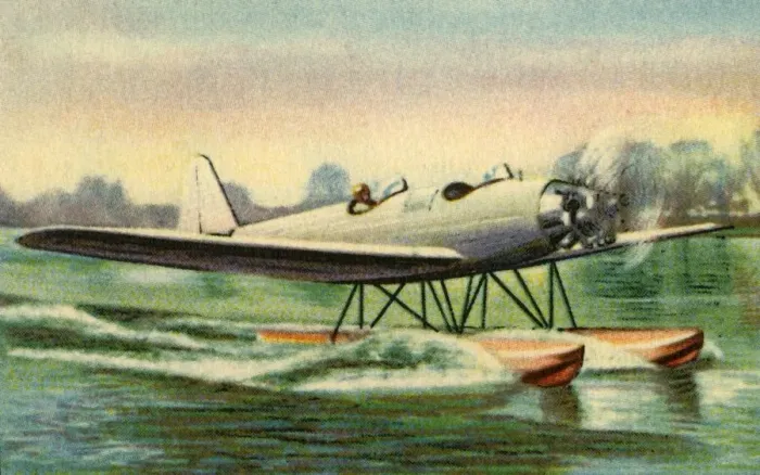 Framed Print : Junkers L 50 Junior seaplane, 1932. Creator: Unknown Framed Print : Junkers L 50 Junior seaplane, 1932. Creator: Unknown