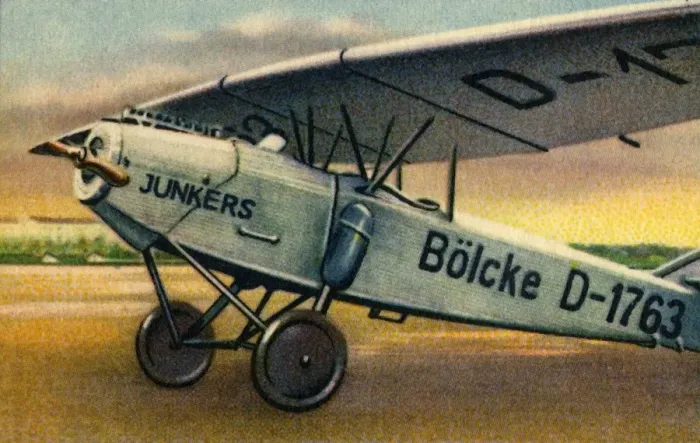 Framed Print : Junkers T 26E plane, 1920s, (1932). Creator: Unknown Framed Print : Junkers T 26E plane, 1920s, (1932). Creator: Unknown
