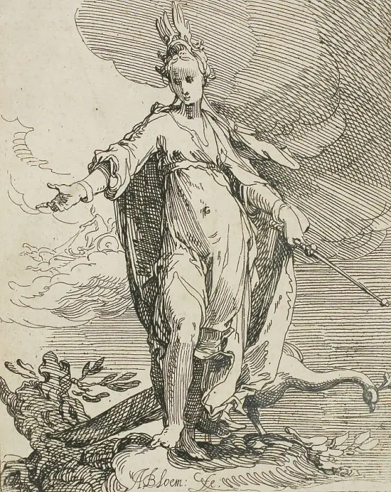 Framed Print : Juno, c. 1610. Creator: Abraham Bloemaert Framed Print : Juno, c. 1610. Creator: Abraham Bloemaert
