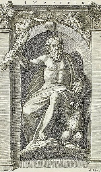 Jupiter, 1592. Creator: Hendrik Goltzius