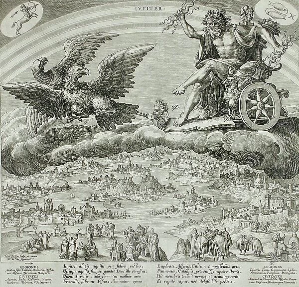 Jupiter, c1585. Creator: Johann Sadeler I