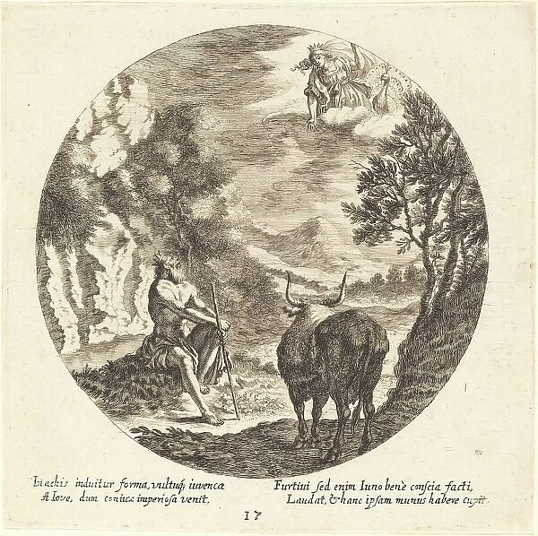 Jupiter Changing Io to a Cow, 1665. Creator: Georg Andreas Wolfgang