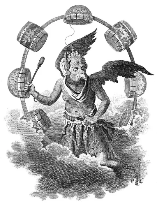 Framed Print : Jupiter of the Chinese, early 19th century. Artist: Grainger Framed Print : Jupiter of the Chinese, early 19th century. Artist: Grainger