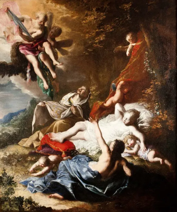 Framed Print : Jupiter and Danae Framed Print : Jupiter and Danae