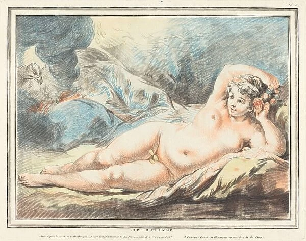 Jupiter and Danaë, 1774. Creator: Louis Marin Bonnet