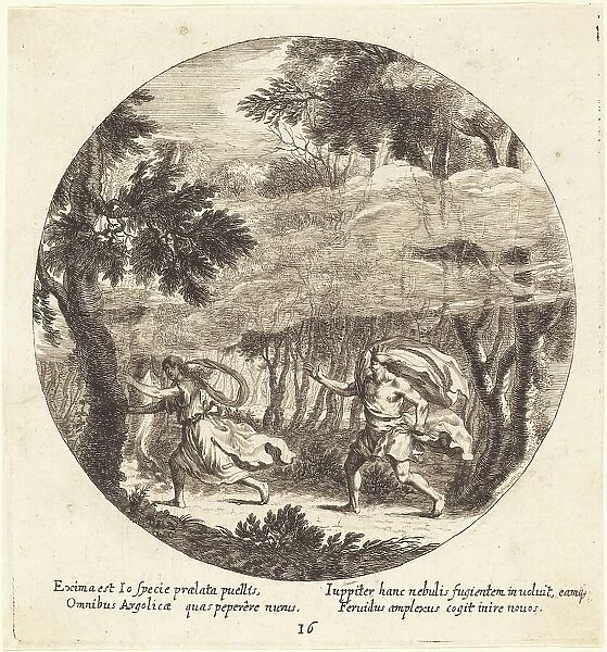 Jupiter and Io, 1665. Creator: Georg Andreas Wolfgang