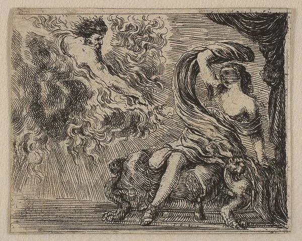 Jupiter and Semele, from Game of Mythology (Jeu de la Mythologie), 1644