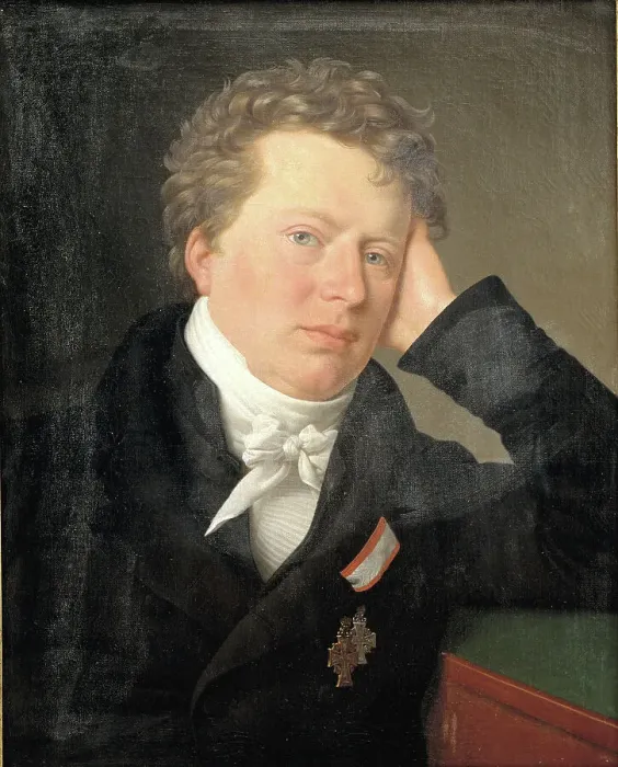 Framed Print : Jurist and statesman Anders Sandoe Orsted, 1821. Creator: CW Eckersberg