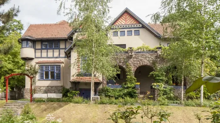 Framed Print : Jurkovic House (Jurkovicova vila), Art Nouveau villa, Brno, Czech Republic, (1906), 2016 Framed Print : Jurkovic House (Jurkovicova vila), Art Nouveau villa, Brno, Czech Republic, (1906), 2016