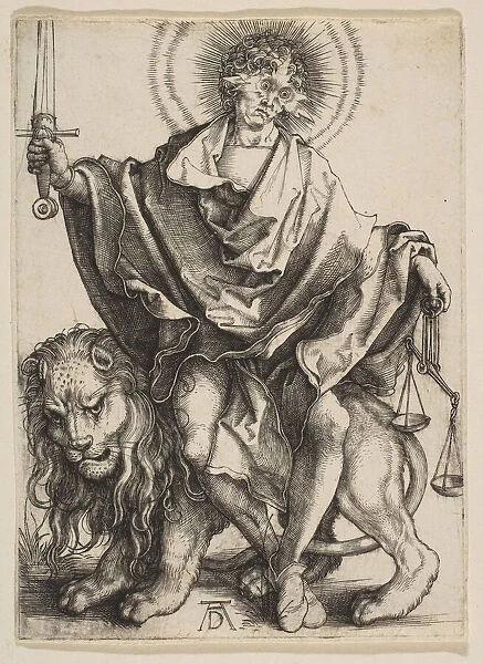 Justice, ca. 1499. Creator: Albrecht Durer