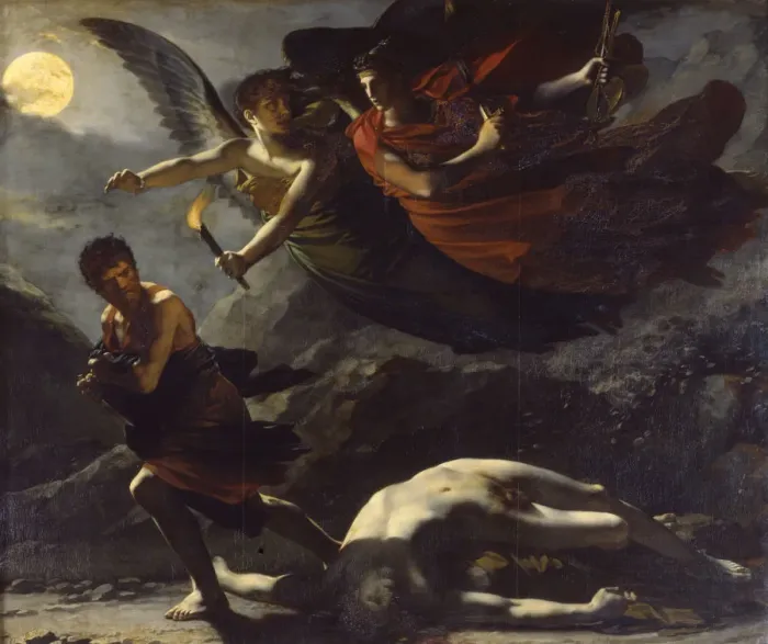 Framed Print : Justice and Divine Vengeance pursuing Crime, 1808. Artist: Pierre-Paul Prud hon Framed Print : Justice and Divine Vengeance pursuing Crime, 1808. Artist: Pierre-Paul Prud hon